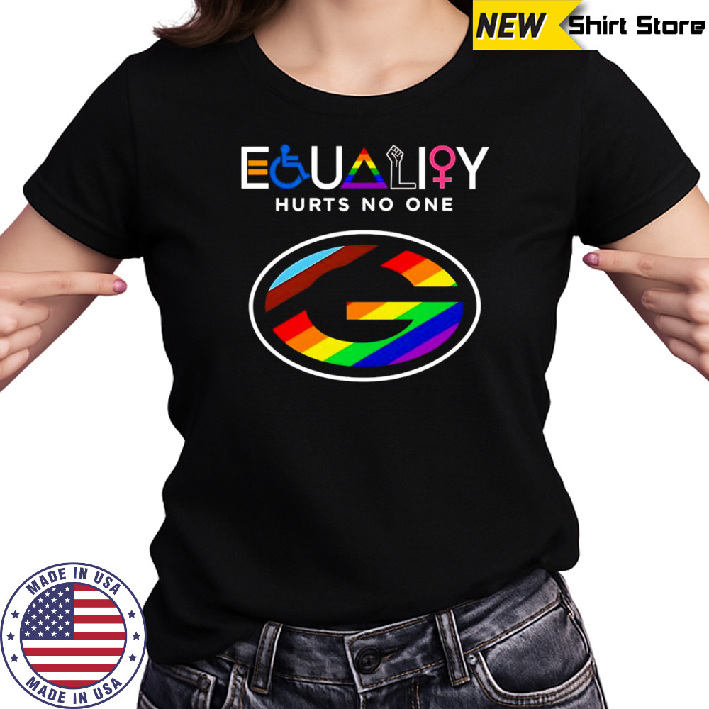 Equality hurts no one Green Bay Packers shirt Women's T-shirt