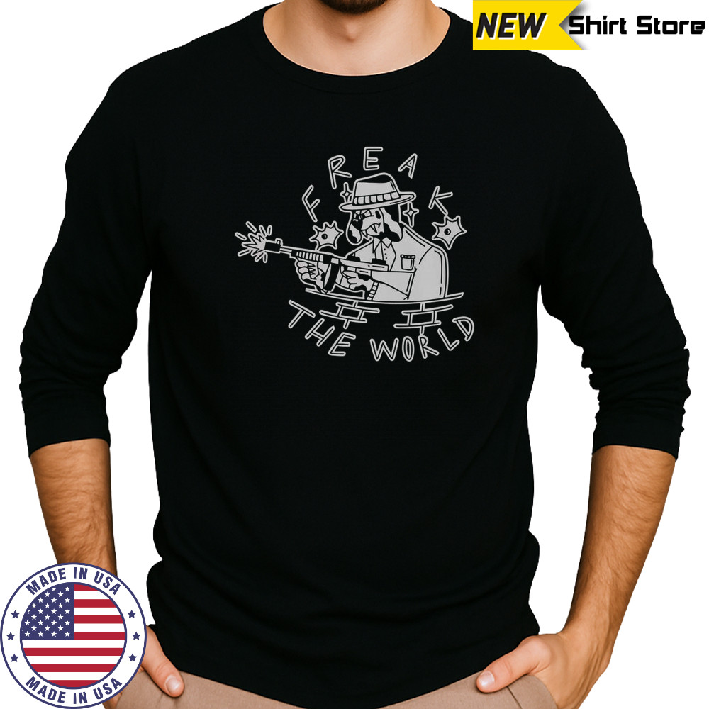 Freak The World Crimeink T-Shirt Long Sleeved