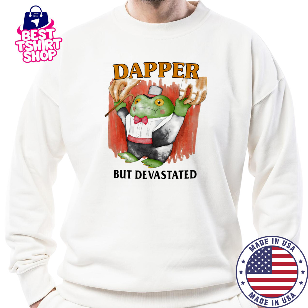 Frog dapper but devastated shirt Sweatshirt