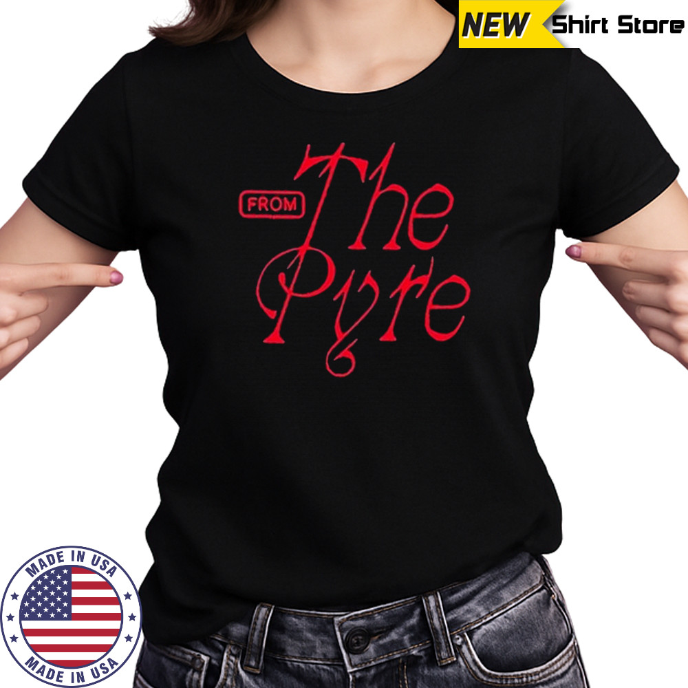 From The Pyre Black Logo T-Shirt Women's T-shirt