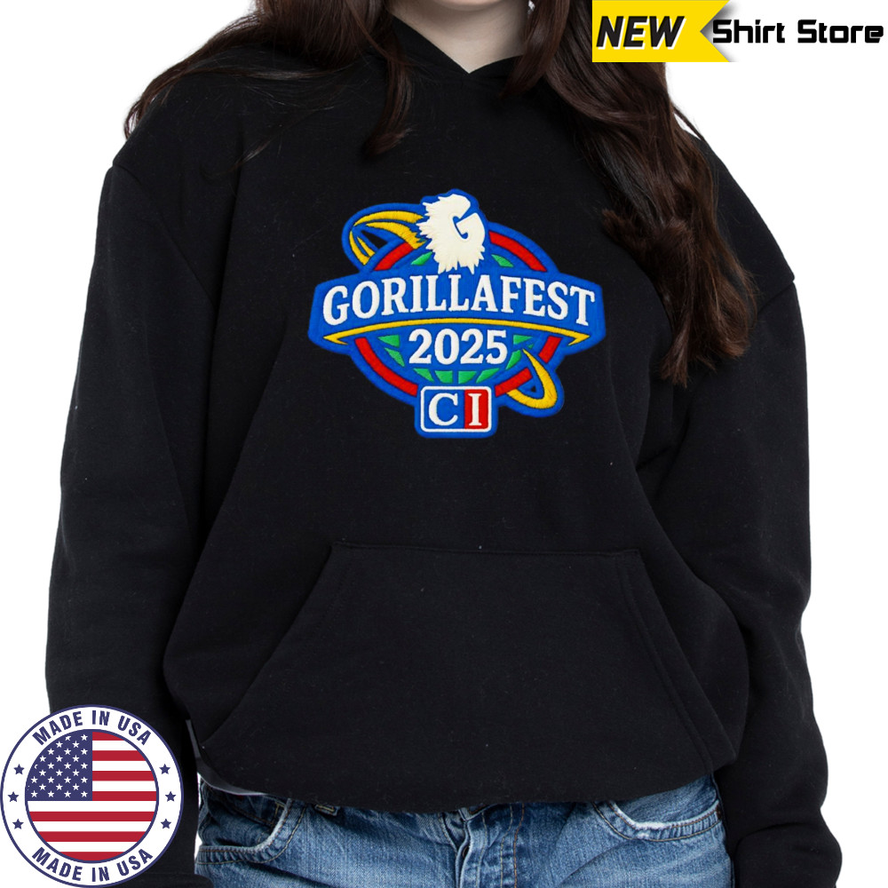 Gorillafest 2025 logo shirt Hoodie