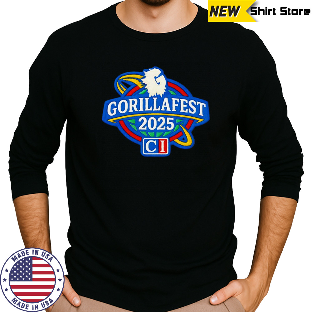 Gorillafest 2025 logo shirt Long Sleeved
