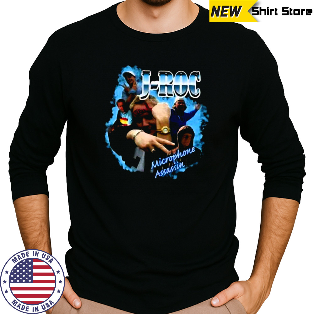 J Roc Jonathan Torrens microphone assassin graphic shirt Long Sleeved