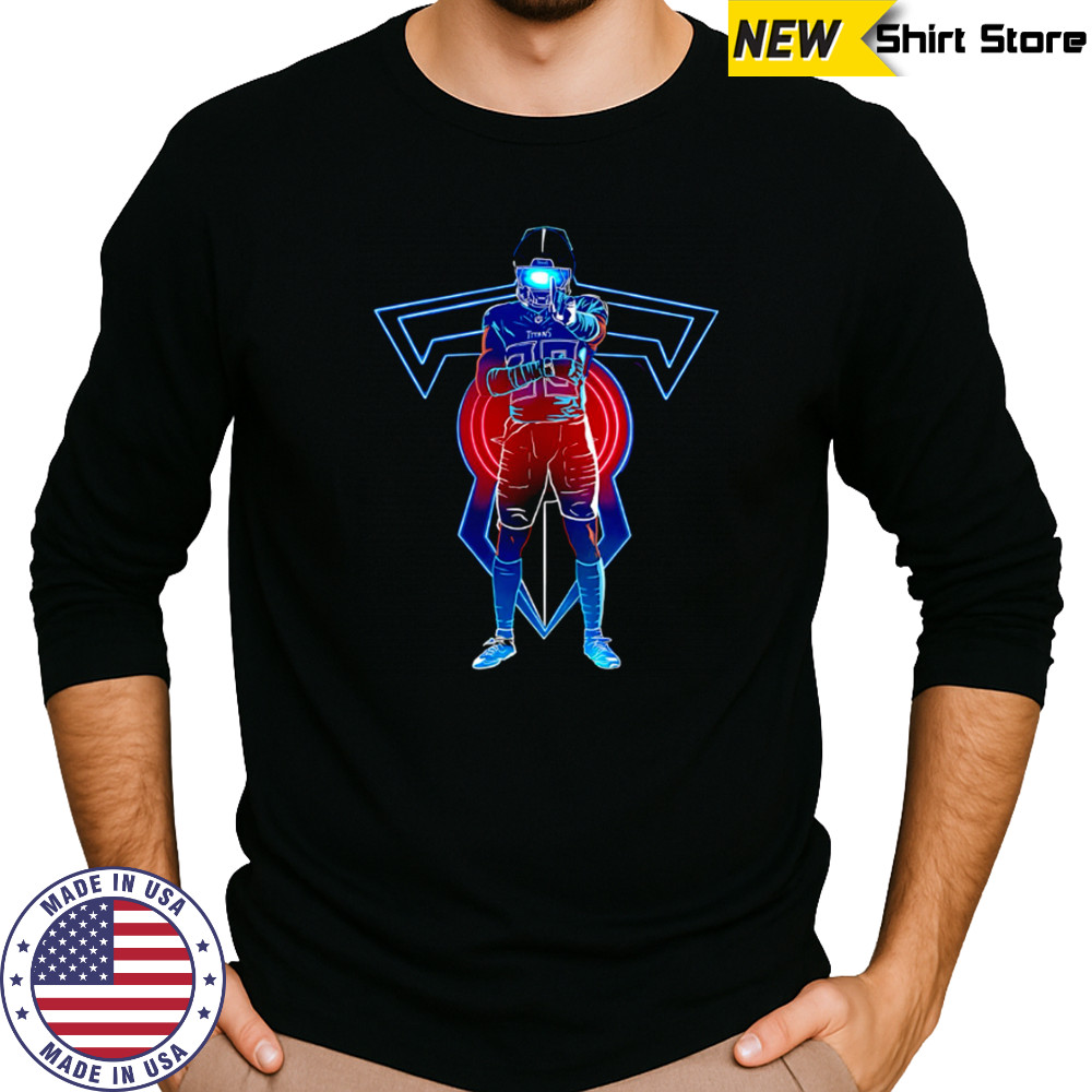 Jarvis Brownlee Jr. Tennessee Titans neon shirt Long Sleeved