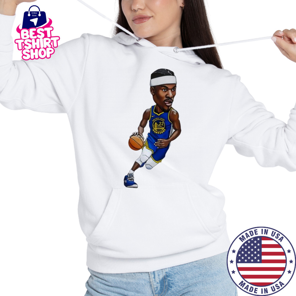 Jimmy Butler Art Magnet Golden State Warriors jersey cartoon shirt Hoodie