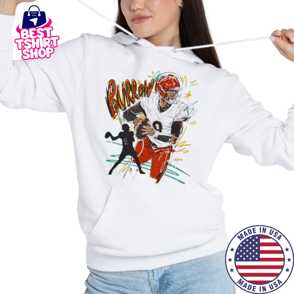 Joe Burrow Cincinnati Scribble signature shirt Hoodie