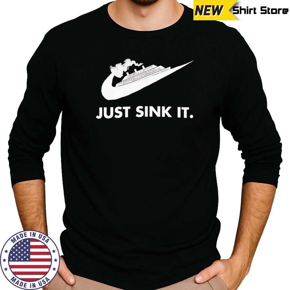 Just sink it shirt Long Sleeved