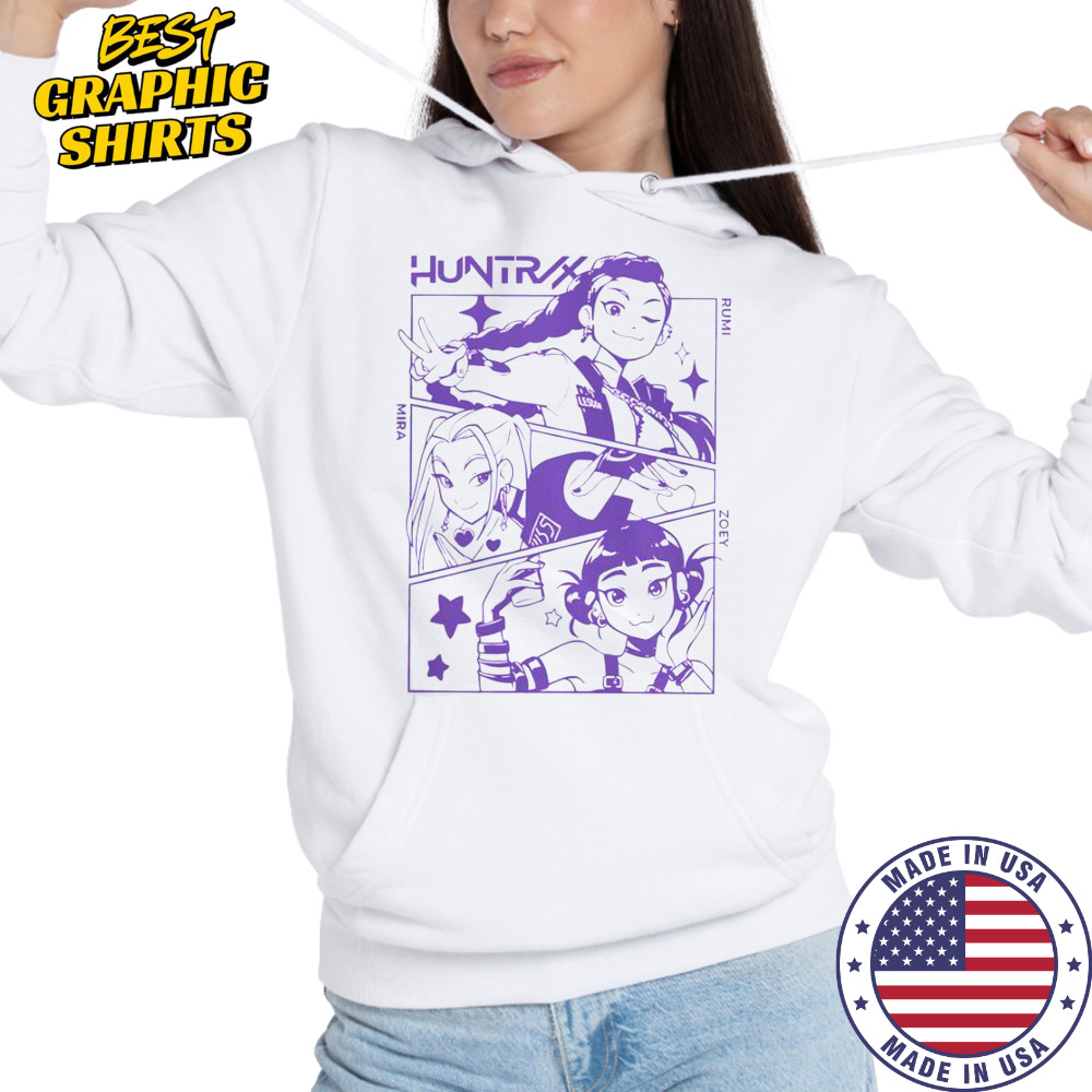 K-Pop Demon Hunters Huntrix T-Shirt Hoodie