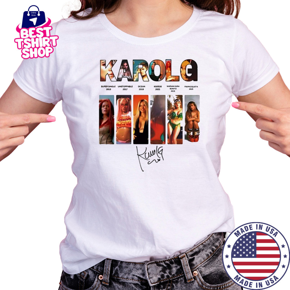 Karol G singer album signature shirt Women's T-shirt