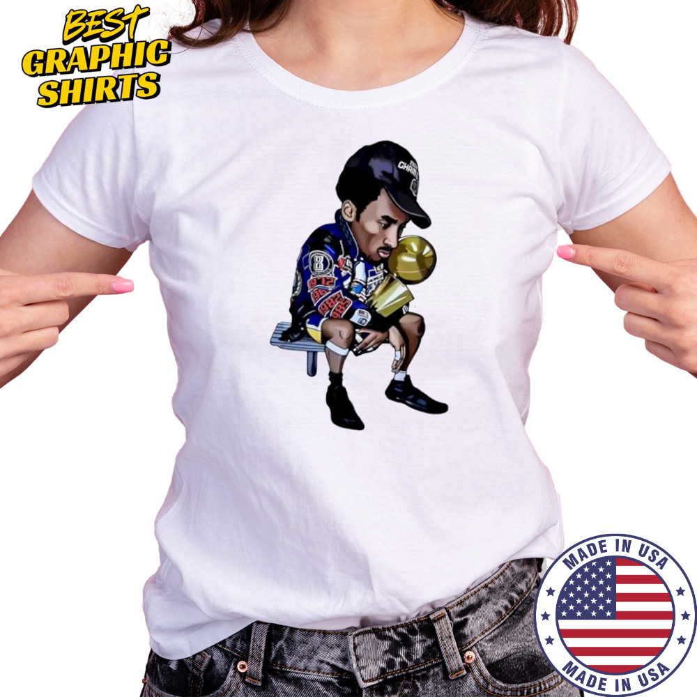 Kobe Bryant Art Los Angeles Lakers jersey cartoon shirt Women's T-shirt