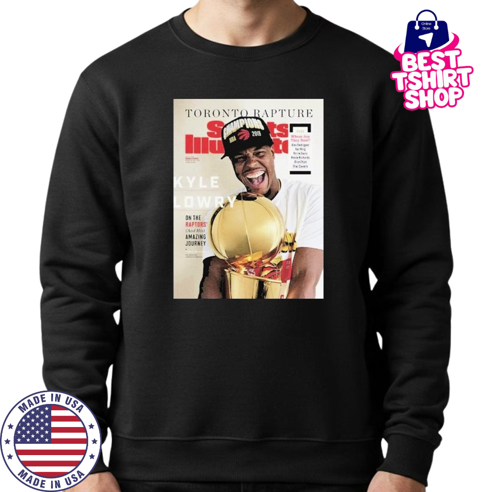 Kyle lowry toronto raptors NBA sports illustrated cover shirt Sweatshirt