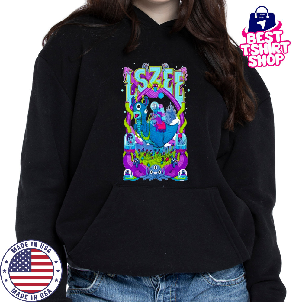 Lszee Enigma Graphite T-Shirt Hoodie