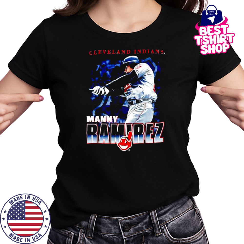 Manny Ramirez Cleveland Indians retro shirt Women's T-shirt