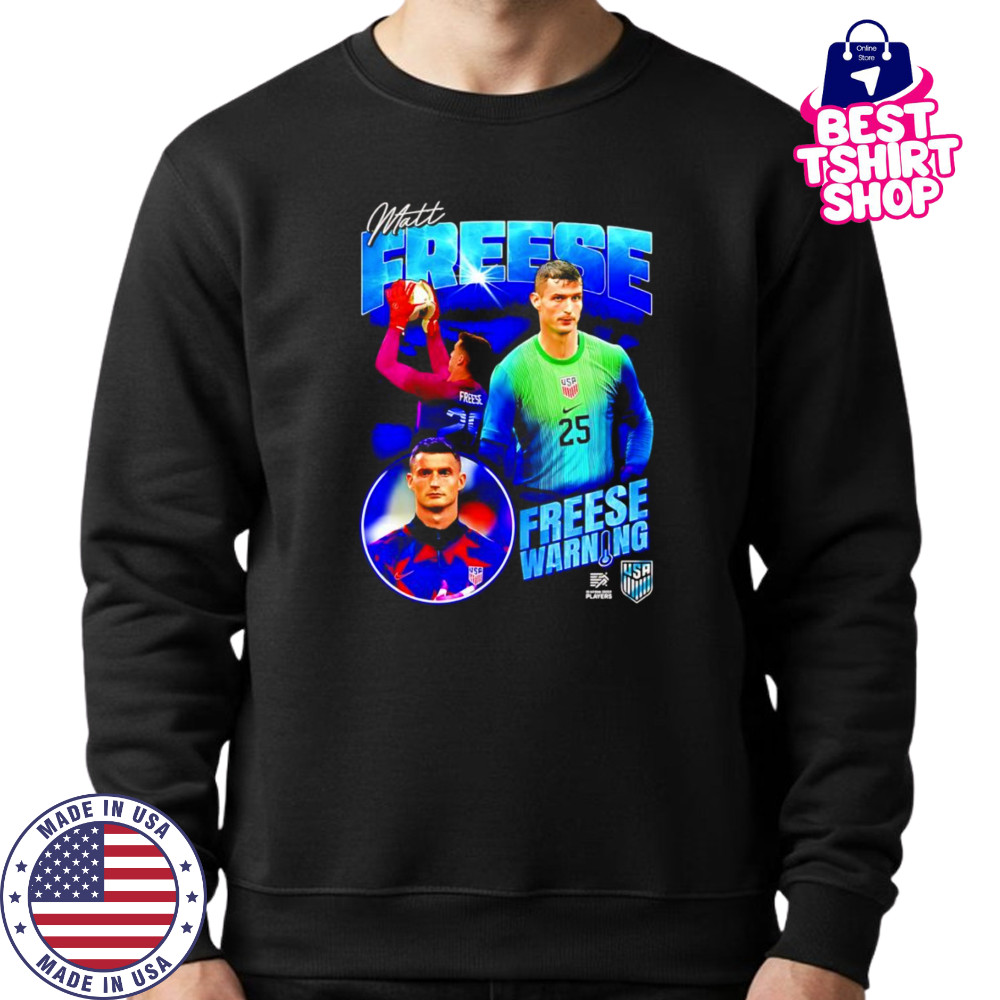 Matt Freese Warning graphic shirt Sweatshirt
