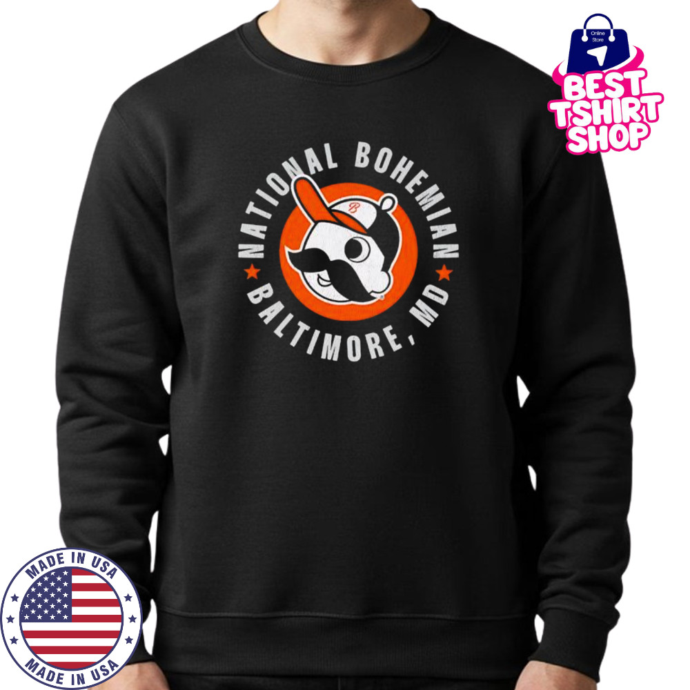 National Bohemian Baltimore logo shirt Sweatshirt