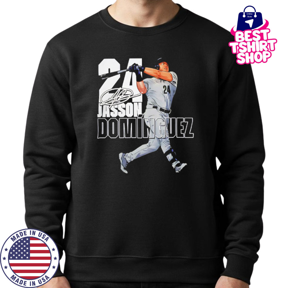 New York Yankees Merch Jasson Dominguez #24 Stance Graphic shirt Sweatshirt