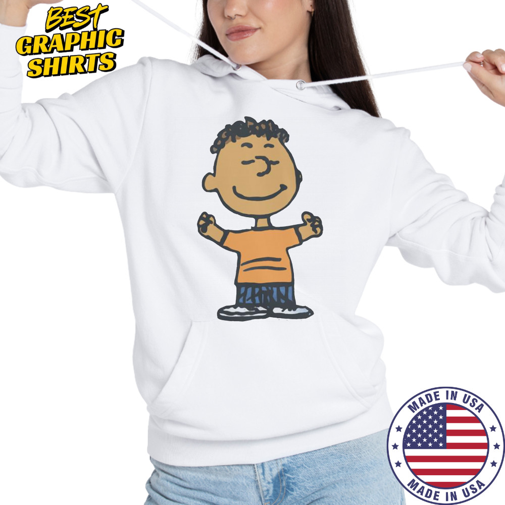 Peanuts Franklin Character T-Shirt Hoodie