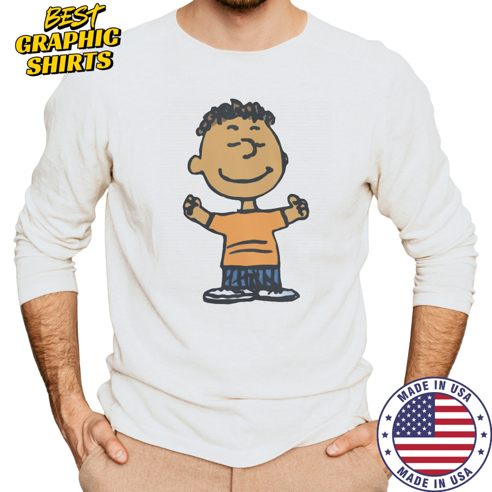 Peanuts Franklin Character T-Shirt Long Sleeved