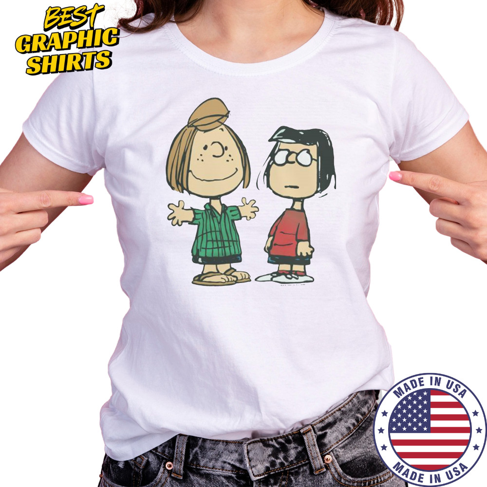 Peanuts Peppermint Patty And Marcie Character T-Shirt Women's T-shirt
