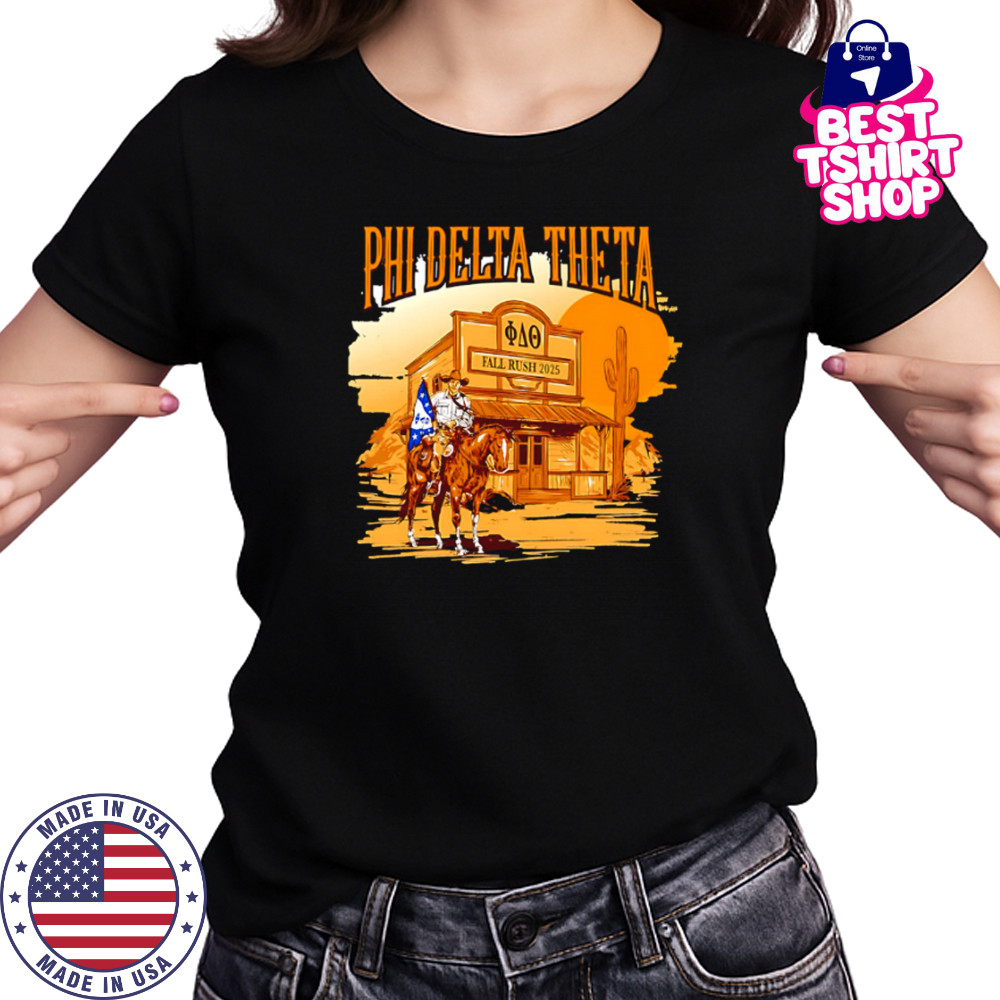 Phi Delta Theta Fall Rush 2025 vintage shirt Women's T-shirt