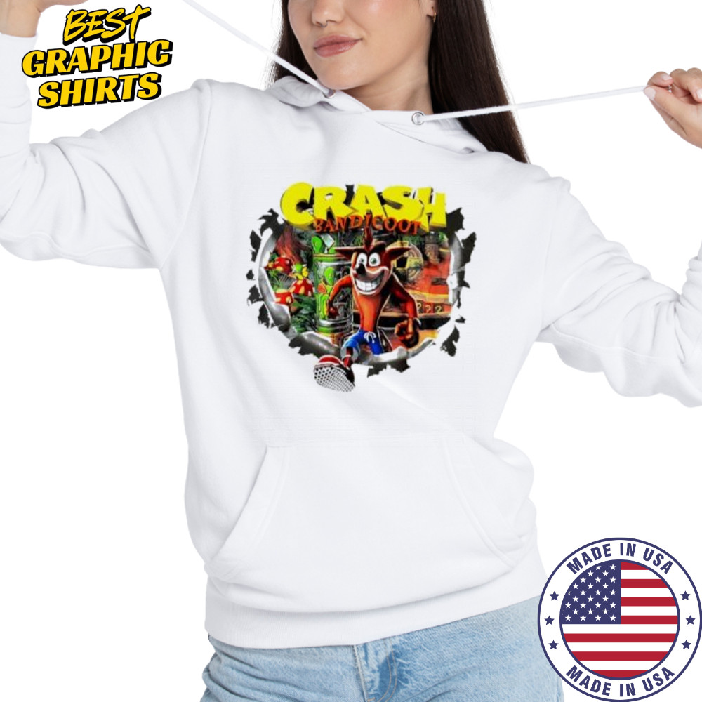 Primark Crash Bandicoot Cropped shirt Hoodie