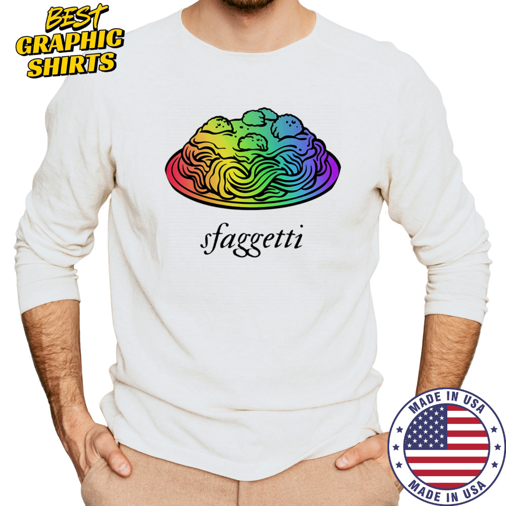 Sfaggetti LGBT Pride shirt Long Sleeved