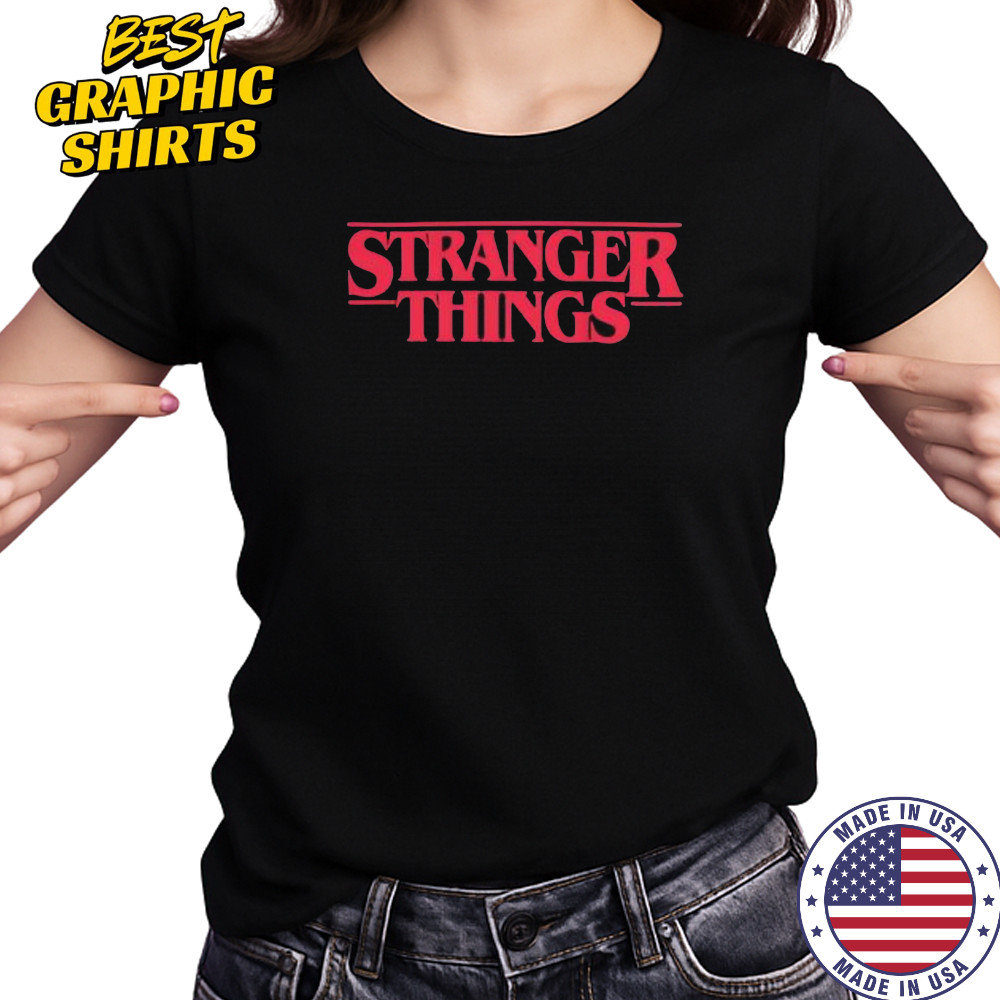 Stranger Things x Texas Rangers Logo shirt Women's T-shirt