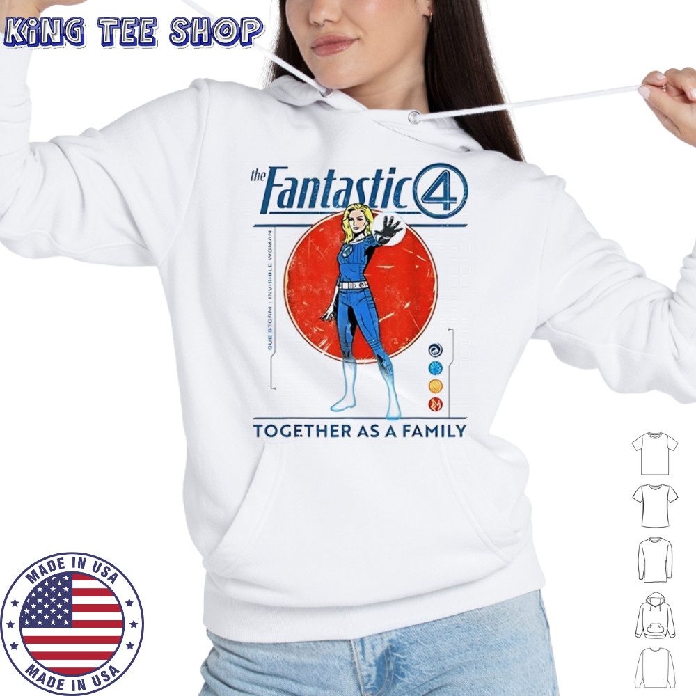 Sue Storm the Fantastic Four Together as a family Marvel Studios shirt Hoodie