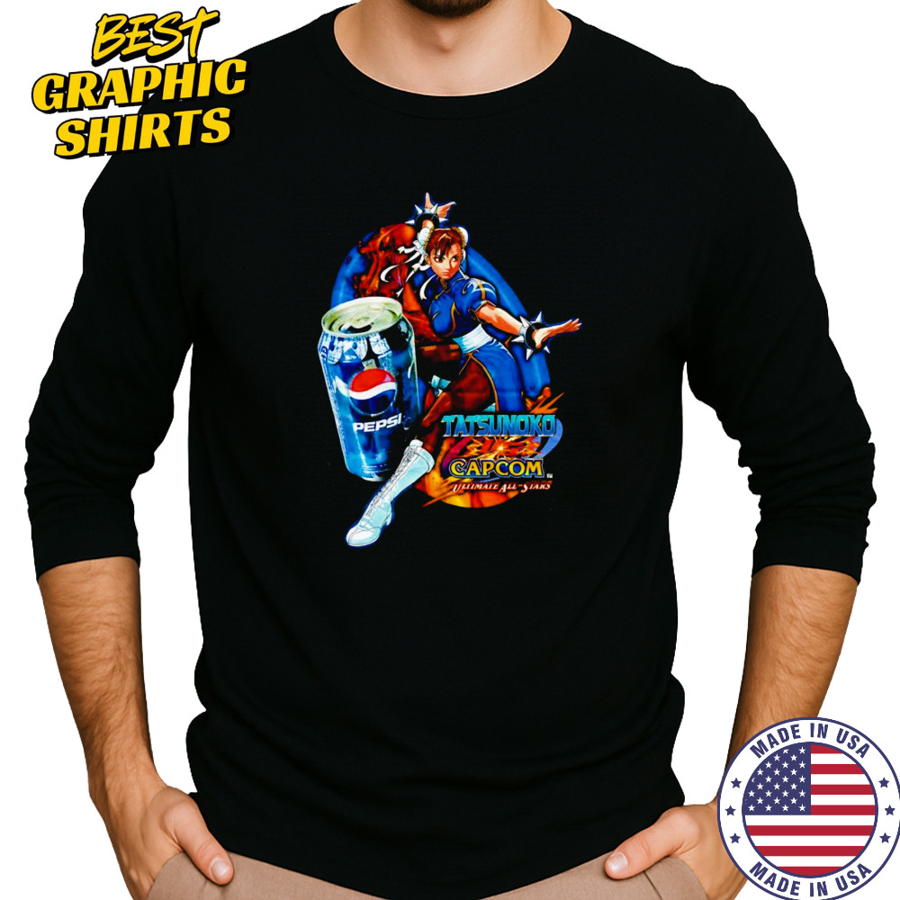 Tatsunoko vs Capcom 2007 vintage shirt Long Sleeved