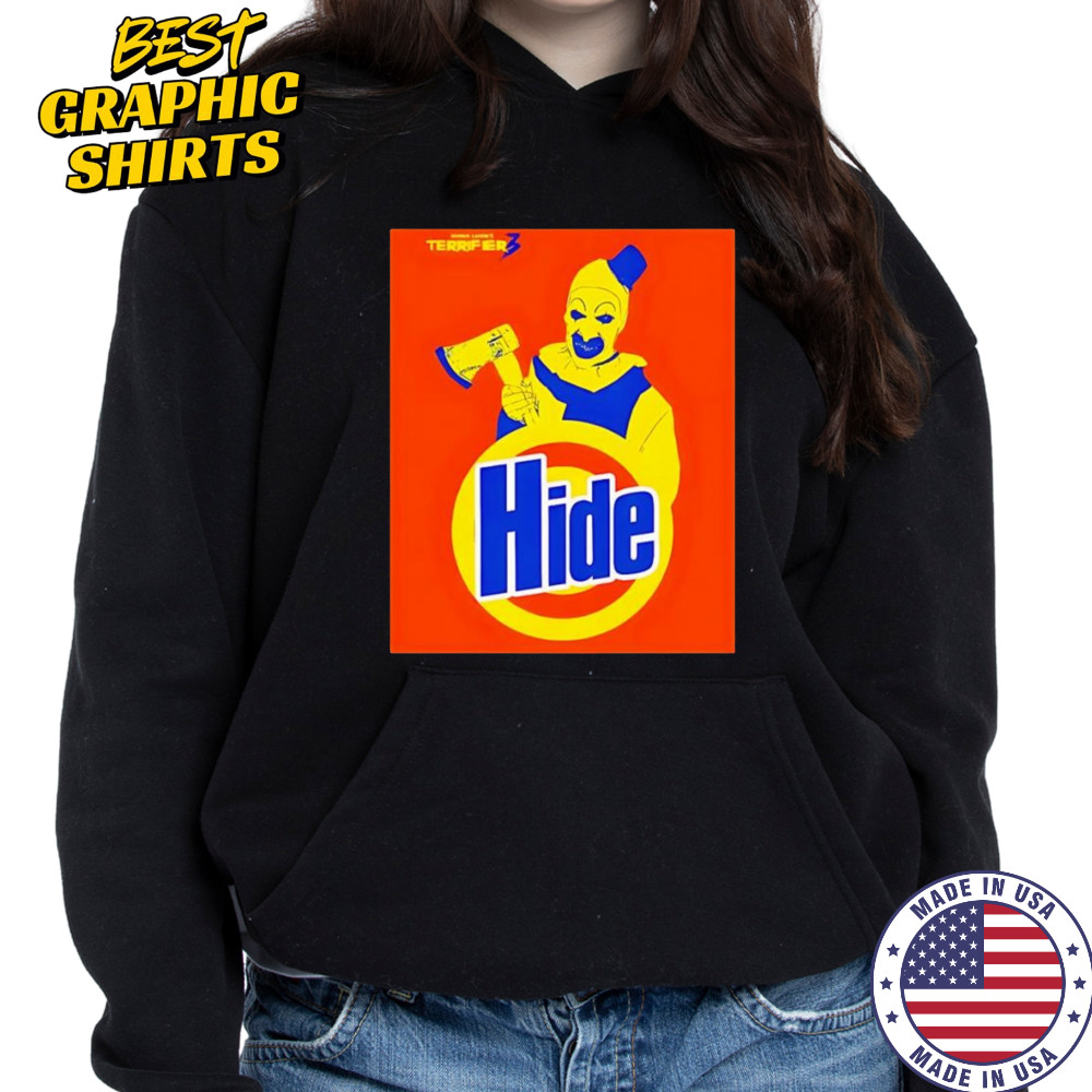 Terrifier clown hide shirt Hoodie