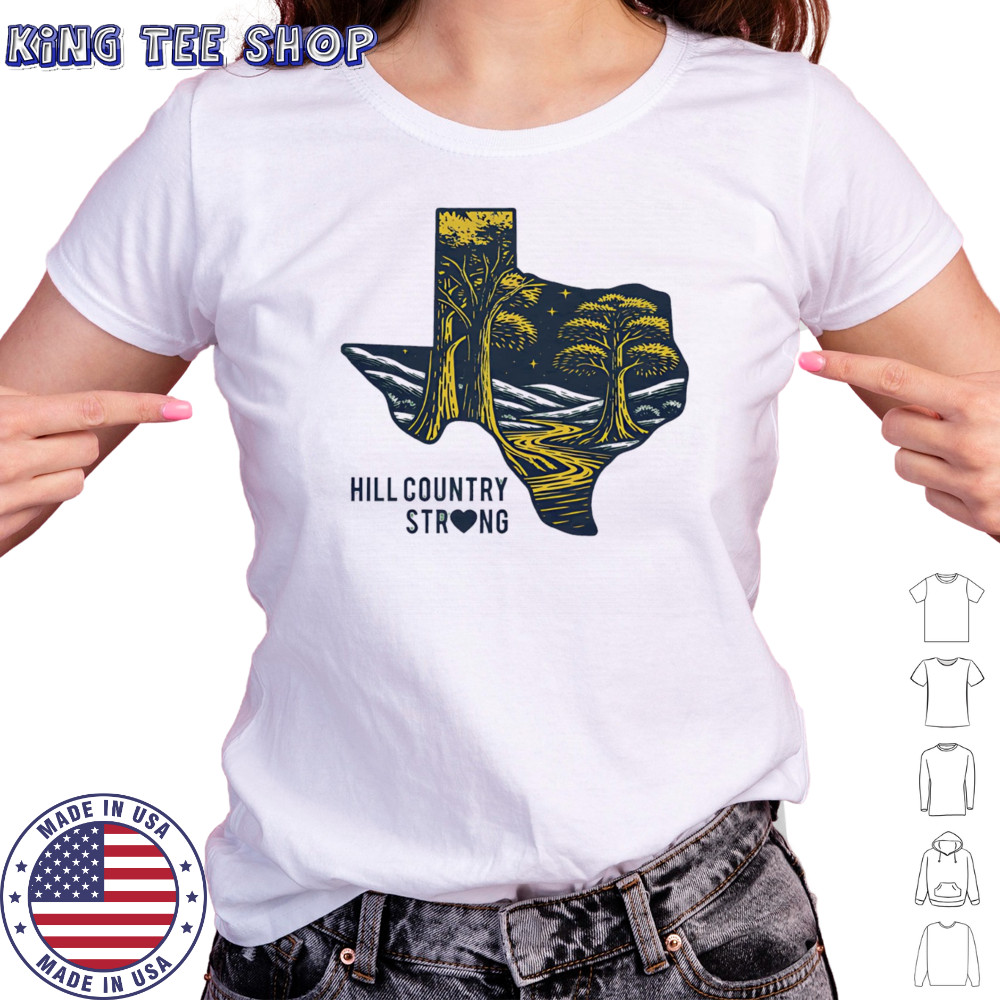 Texas Hill Country Strong Relief shirt Women's T-shirt
