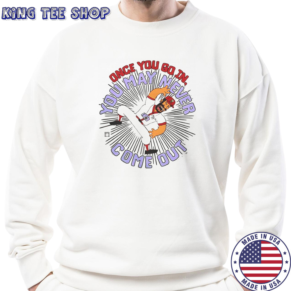 The Simpsons Ozzie Smith You May Never Come Out T-Shirt Sweatshirt