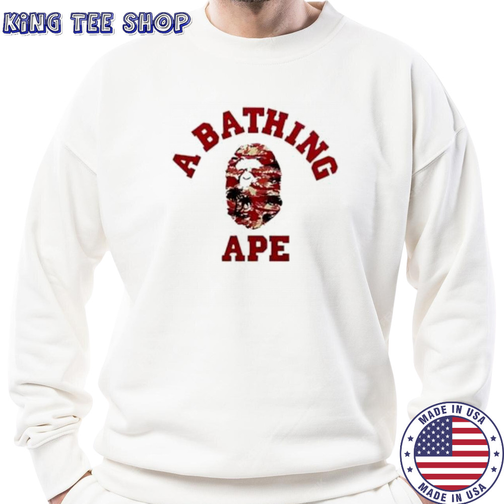 Tina Snow 2025 A Bathing Ape shirt Sweatshirt