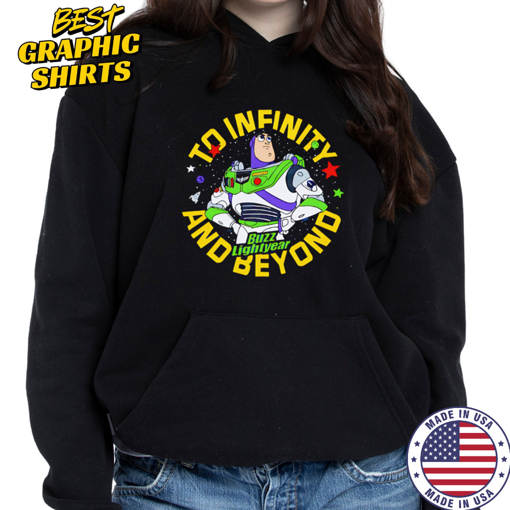 Toy Story Buzz Lightyear To Infinity And Beyond cartoon shirt Hoodie