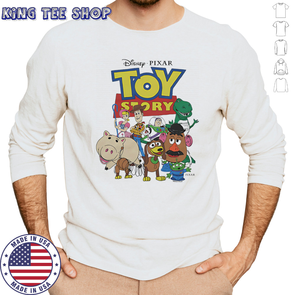 Toy Story characters shirt Long Sleeved