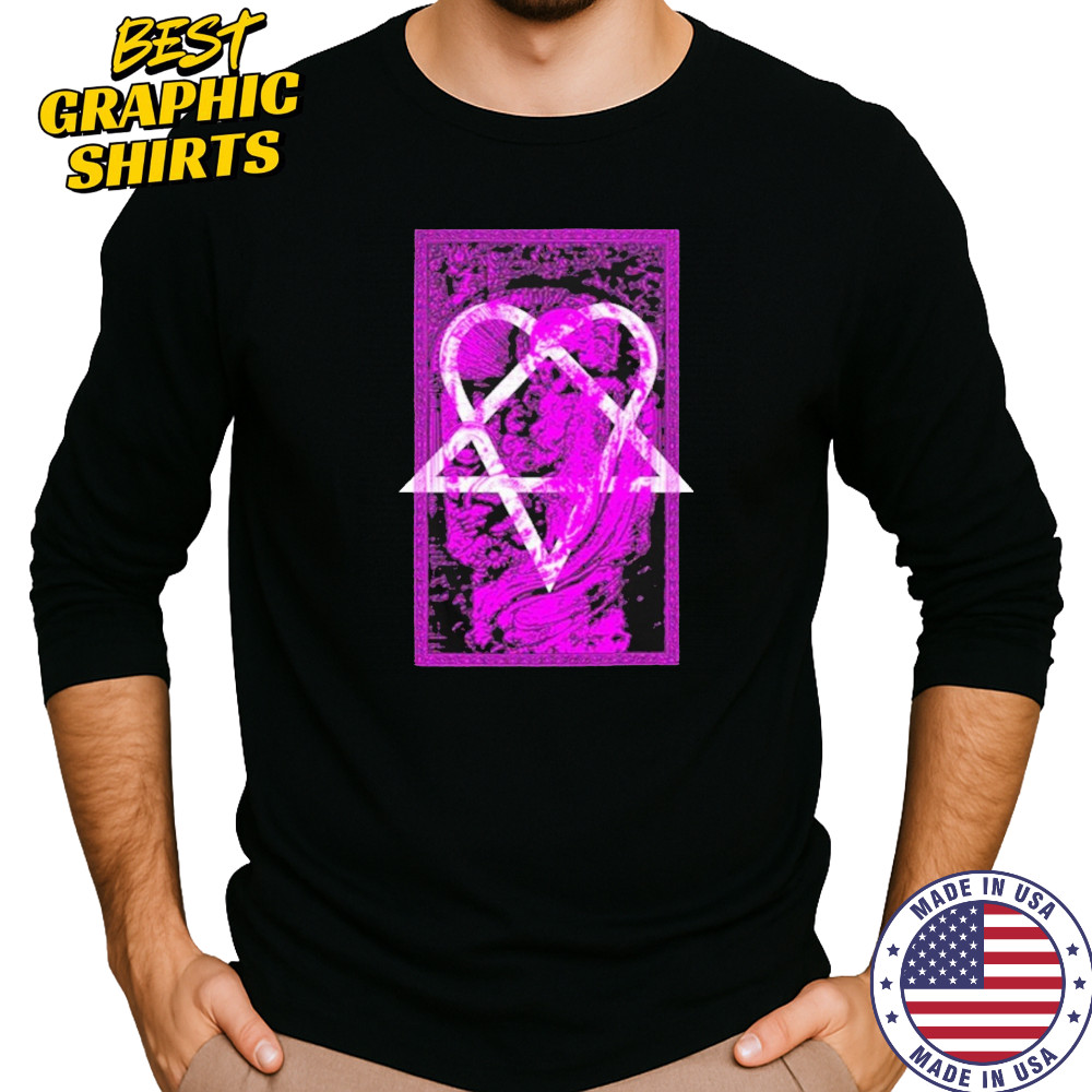Ville Valo Drunk On Shadows T-Shirt Long Sleeved