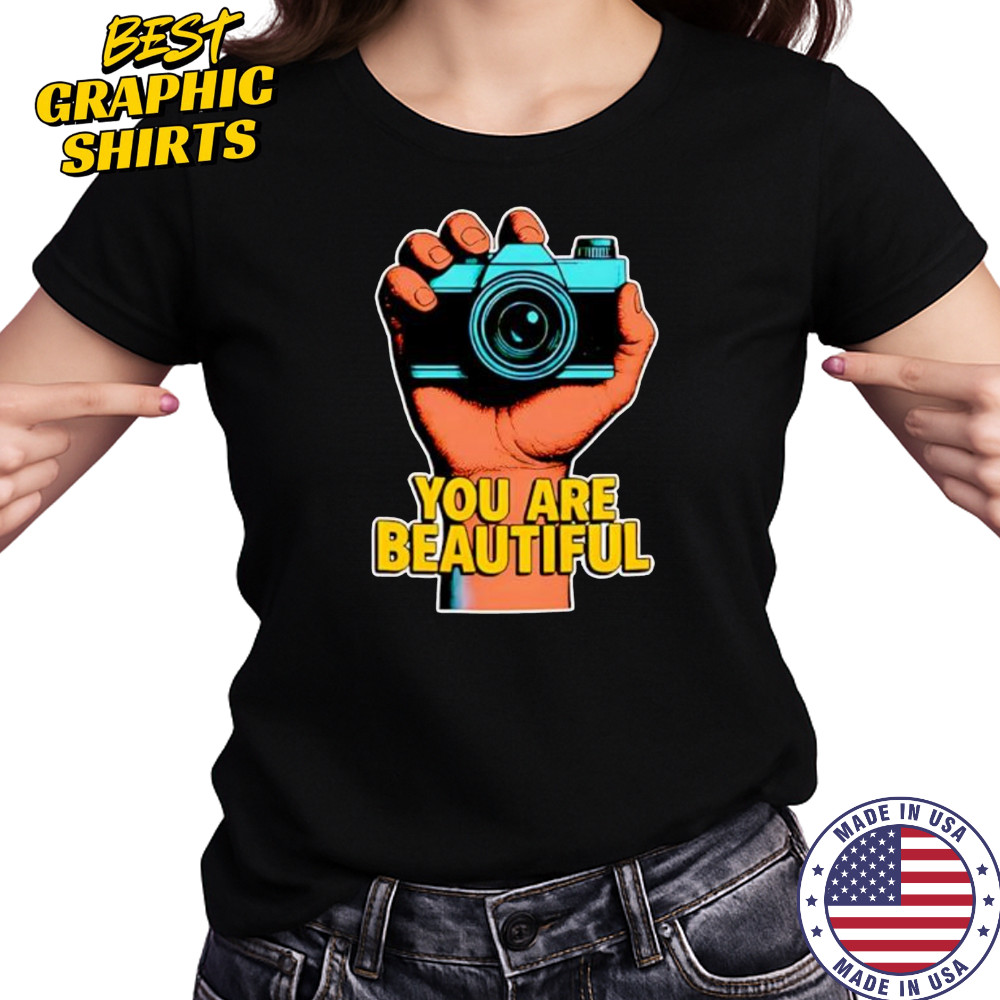 You Are Beautiful camera grip shirt Women's T-shirt