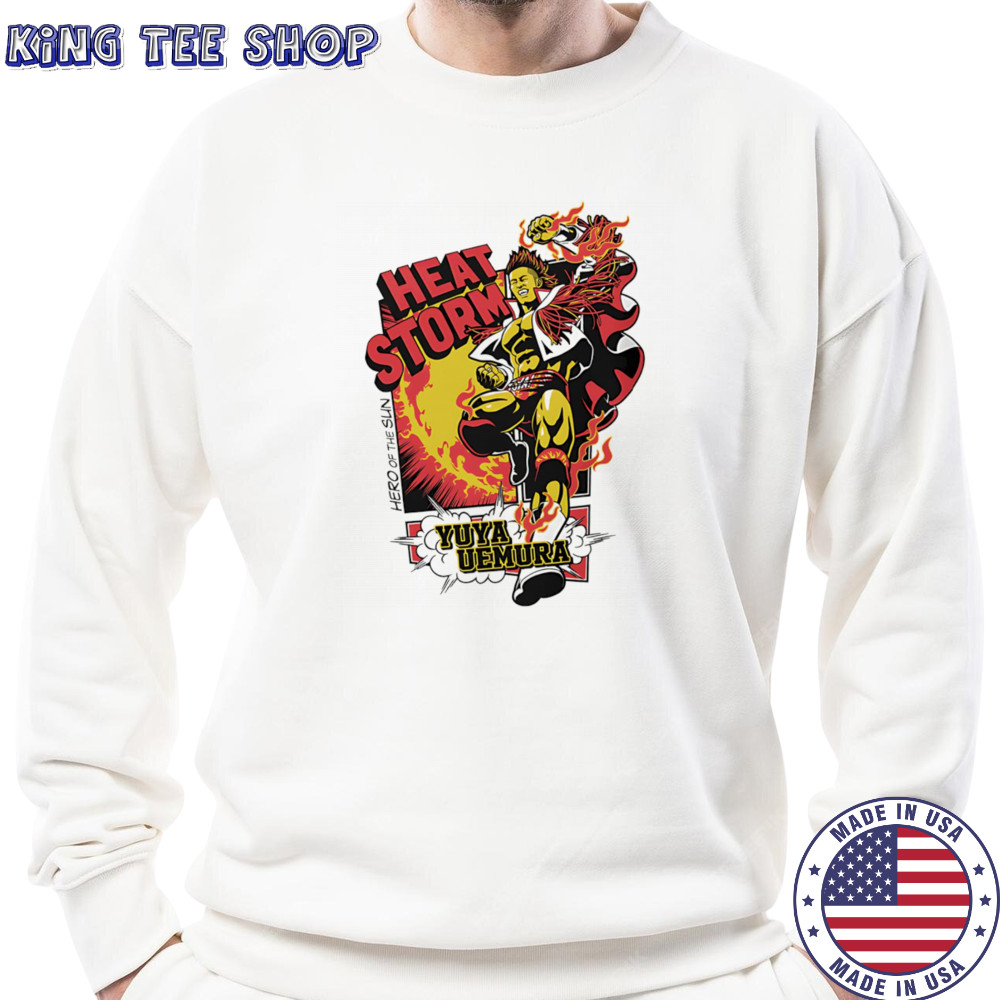 Yuya Uemura Heat Storm cartoon shirt Sweatshirt