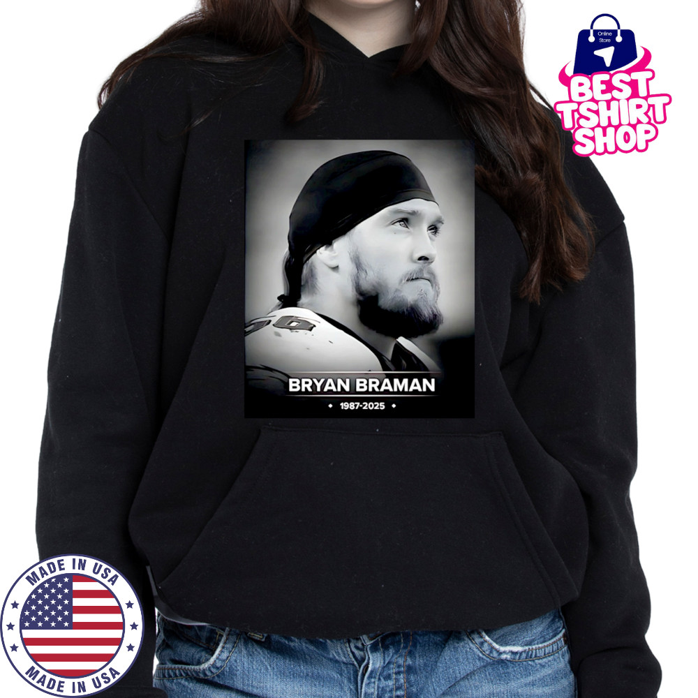 Bryan Braman 1987 2025 in Memory shirt Hoodie
