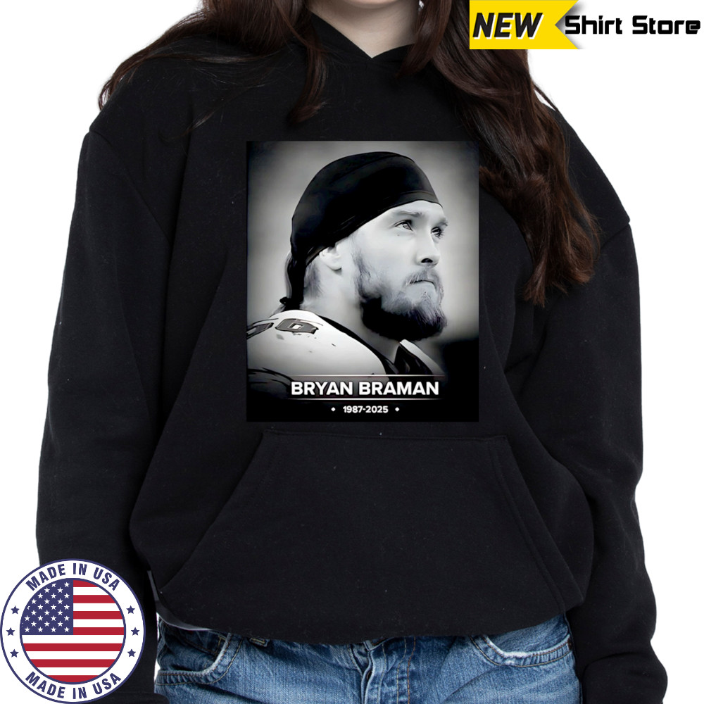 Bryan Braman 1987 2025 in Memory shirt Hoodie