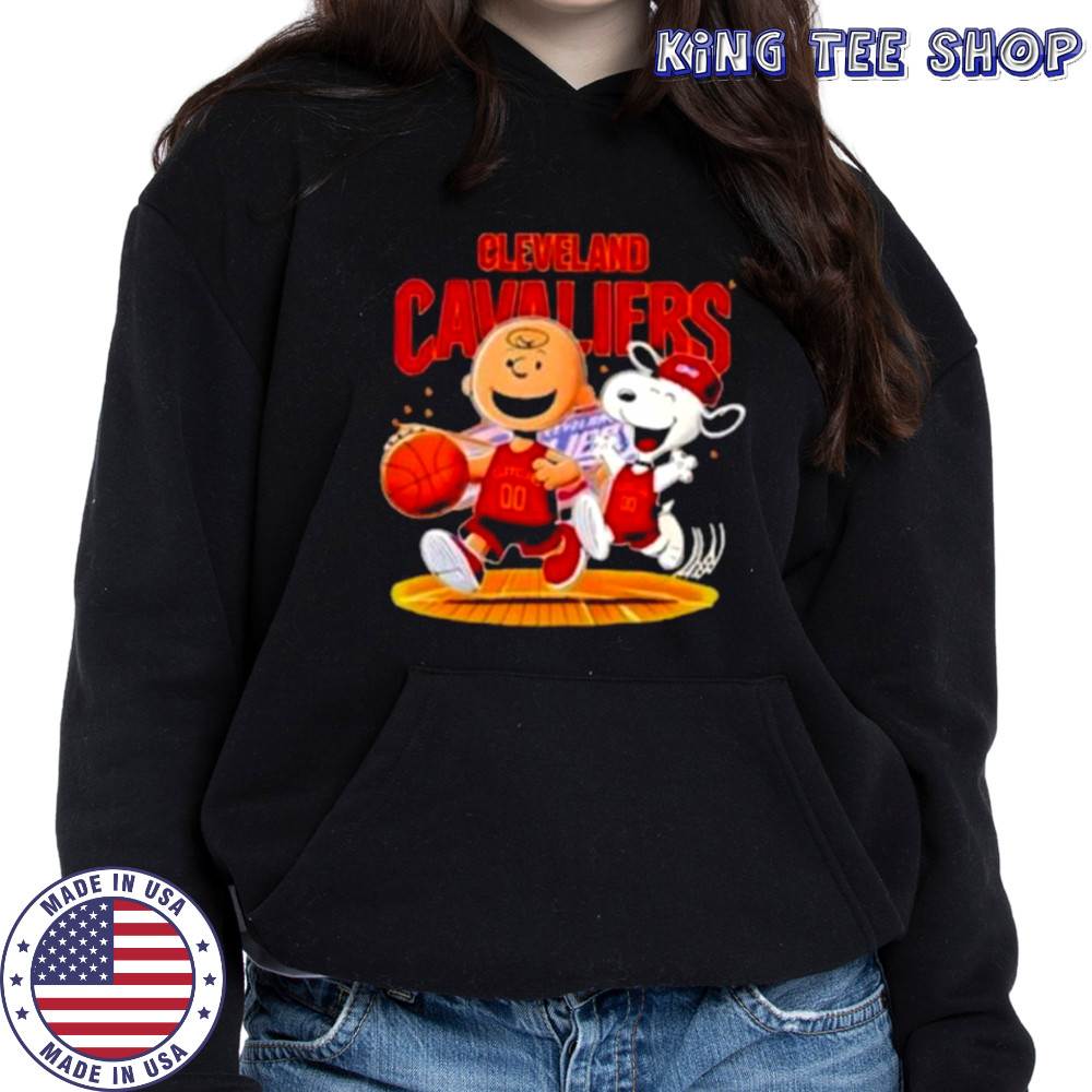 Cleveland Cavaliers And Peanuts Snoopy Shirt Hoodie