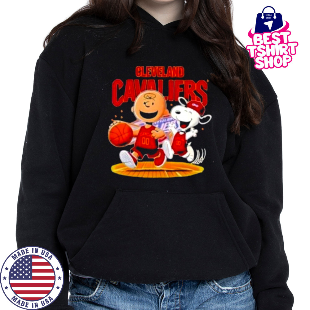 Cleveland Cavaliers And Peanuts Snoopy Shirt Hoodie