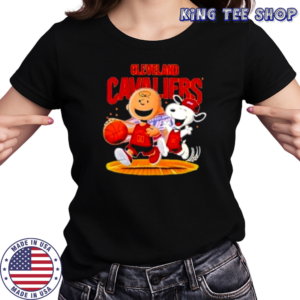 Cleveland Cavaliers And Peanuts Snoopy Shirt Women's T-shirt