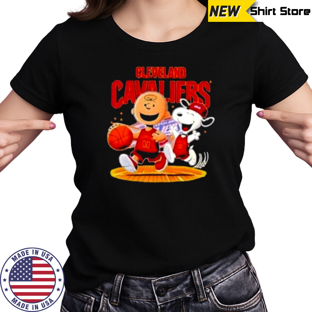 Cleveland Cavaliers And Peanuts Snoopy Shirt Women's T-shirt