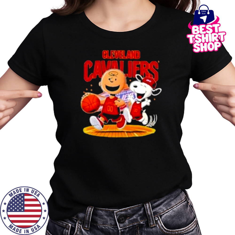 Cleveland Cavaliers And Peanuts Snoopy Shirt Women's T-shirt