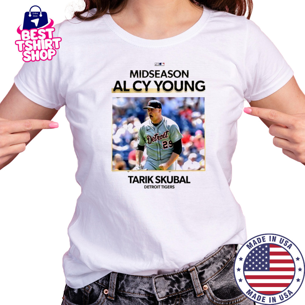 Detroit Tigers Tarik Skubal 2025 midseason AL Cy Young shirt Women's T-shirt