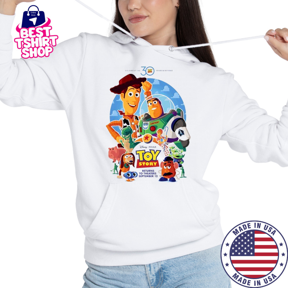 Disney & Pixar’s Toy Story returns to theaters september 12 shirt Hoodie
