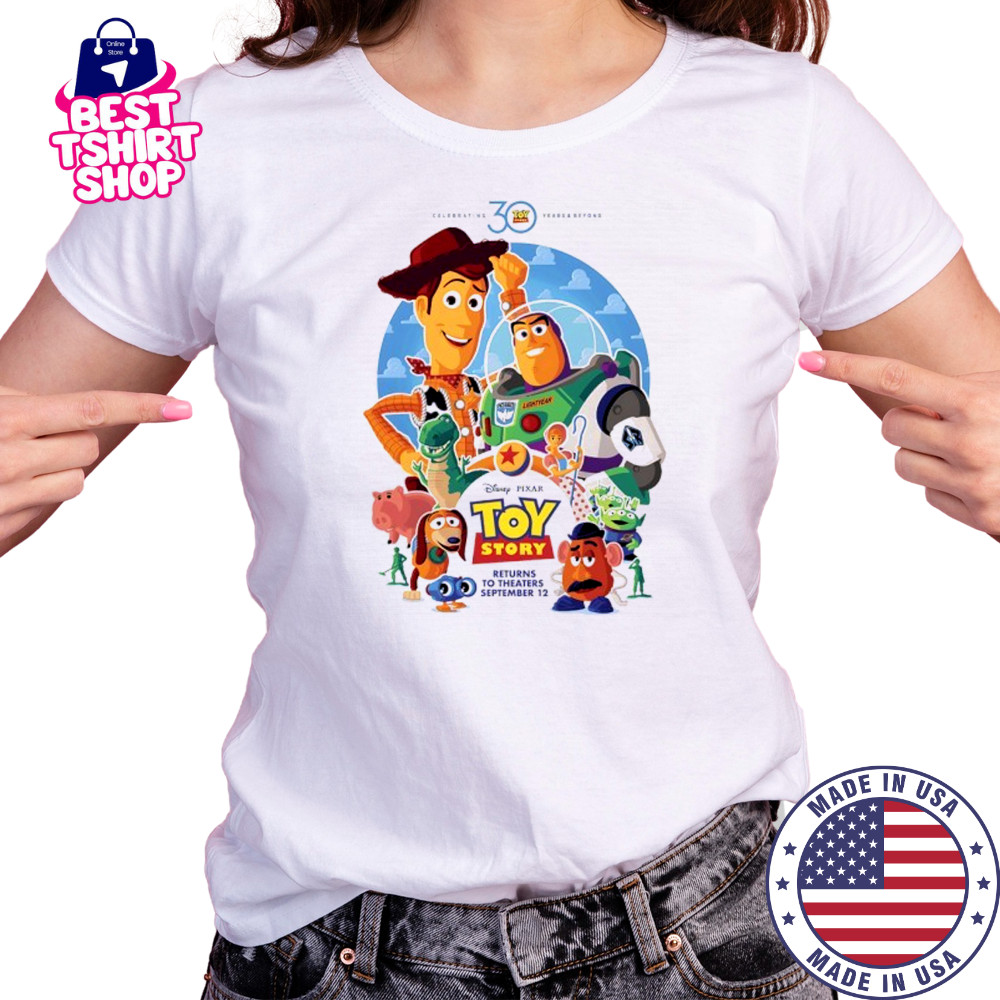 Disney & Pixar’s Toy Story returns to theaters september 12 shirt Women's T-shirt