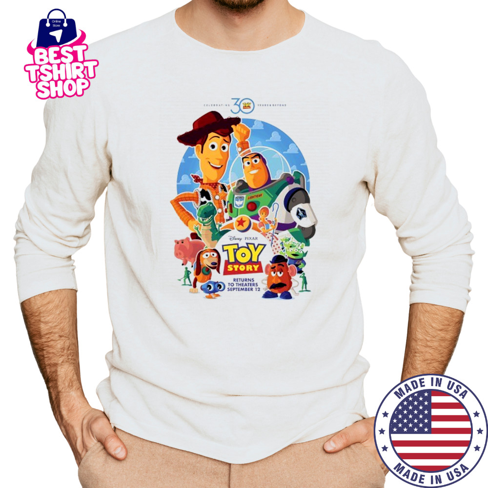 Disney & Pixar’s Toy Story returns to theaters september 12 shirt Long Sleeved
