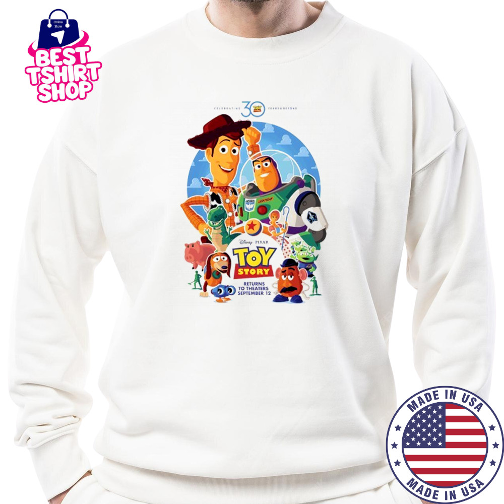 Disney & Pixar’s Toy Story returns to theaters september 12 shirt Sweatshirt